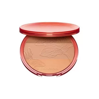 New Clarins Bronzing Compact Summer In Rose