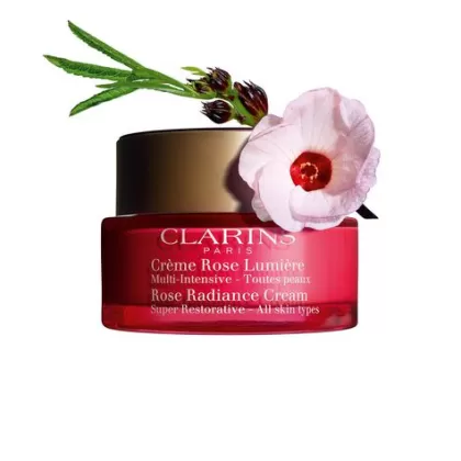 Cheap Clarins Creme Rose Lumiere Multi-Intensive Para Todo Tipo De Pieles