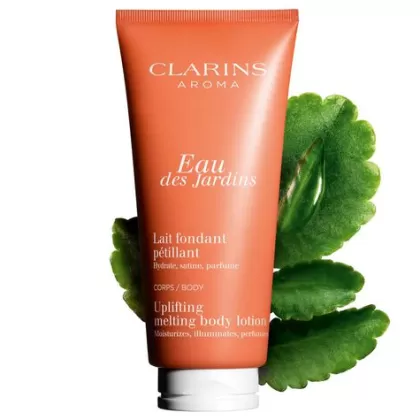 New Clarins Eau Des Jardins Crema Corporal Deliciosa
