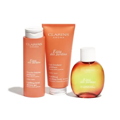 New Clarins Eau Des Jardins Crema Corporal Deliciosa