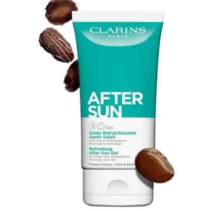 Hot Clarins Gel Refrescante Para Después Del Sol