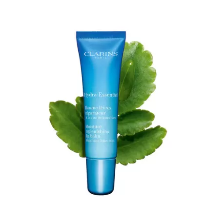 Hot Clarins Hydra-Essentiel Moisture Repl. Lip Balm Green Beauty