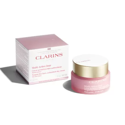 Hot Clarins Multi-Active Dia Crema Para Todo Tipo De Pieles