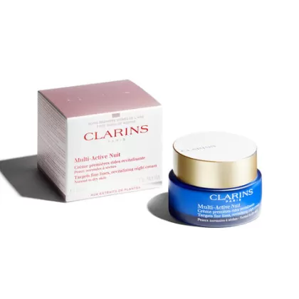 Best Sale Clarins Multi-Active Noche Crema Confort Para Pieles Normales A Secas