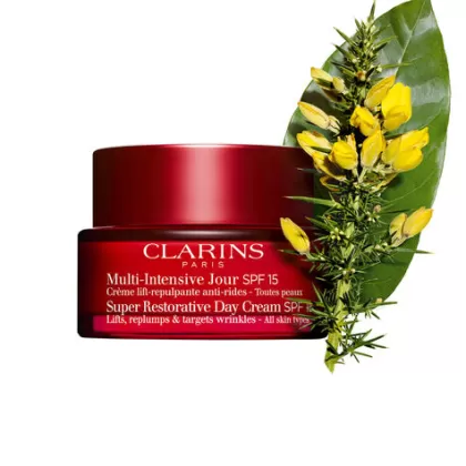 Clearance Clarins Multi-Intensiva Dia Spf15 Para Todo Tipo De Pieles