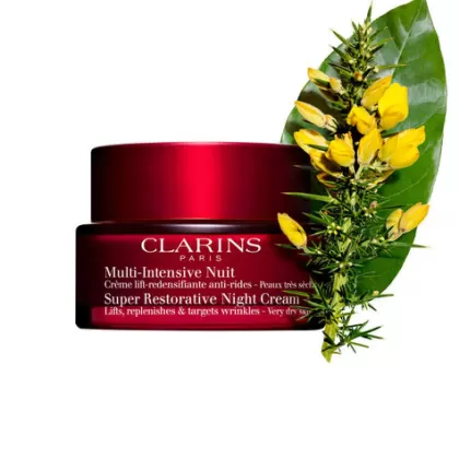 New Clarins Multi-Intensiva Noche Para Pieles Secas