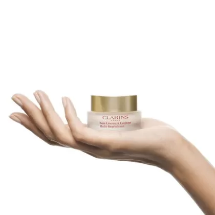 Hot Clarins Multi-Regenerante Balsamo Antiarrugas Para Labios Y Contorno De Labios