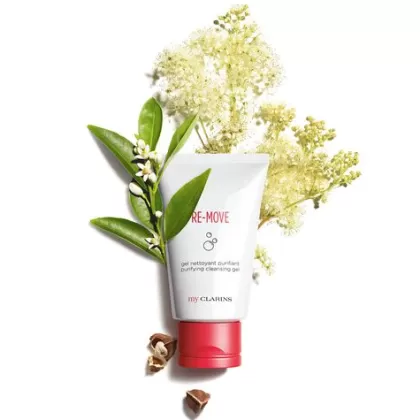 New Clarins Re-Move Gel Nettoyant Purifiant My