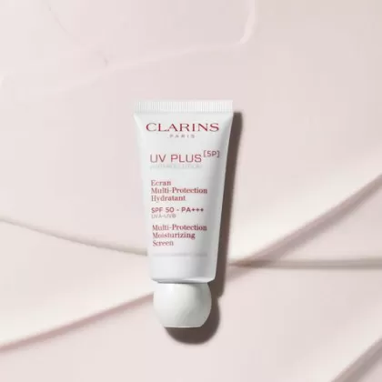 New Clarins Uv Plus Pantalla Multi-Protección Spf50 Rosa